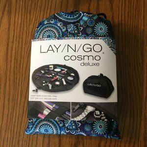 NWT Lay-N-Go Cosmo Deluxe Paisley Cosmetic Bag 22"